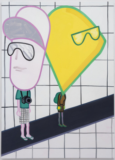 Marcus Weber – C&A - Ben & Jessica, 2013. Oil on Canvas, 63 x 45.25 in.