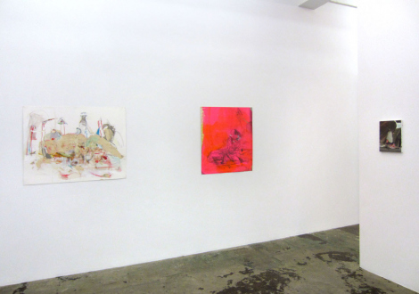 Haeri Yoo – Running Pit - Installation view, south wall.