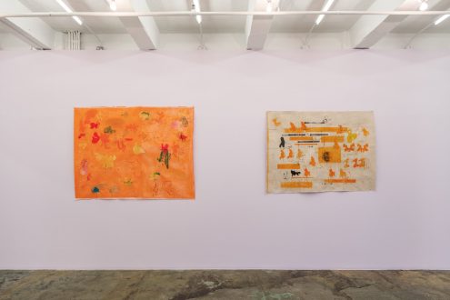 transfiguration, -mutation, -formation - Installation view, west wall (photo credit: Fernando Sandoval/MW).