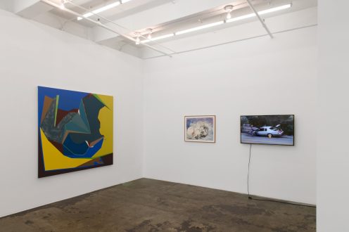 Pacing - Installation view, east / south wall. Photo: Sabrina Slavin.