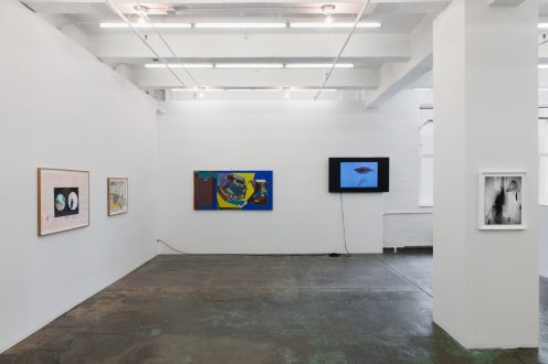 Pacing - Installation view, north wall. Photo: Sabrina Slavin.