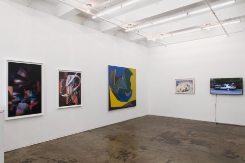 Pacing - Installation view, east / south wall. Photo: Sabrina Slavin.