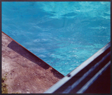 Barry Gerson – The Parting of the Clouds - Shoreline with Water, 1981. C-print photographic construction, 20.5 x 24.25 in.