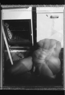 <i>Defining Self Sufficiency</i>, 1993. Black and White silver gelatin print. Edition of 6 (+1 AP).