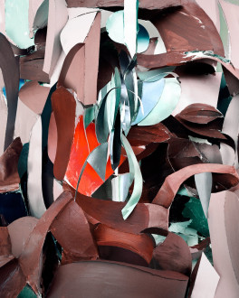 <i>Feeding the Silkworm</i>, 2024. Archival pigment print, 50 × 40in., edition of 5 (+2 AP)