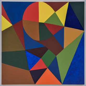 <i>Untitled</i>, 2001. Oil on canvas 60 x 60 in. 