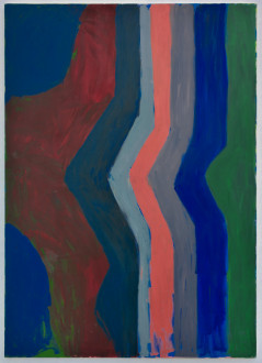 <i>Untitled</i>, 1977. Oil on canvas, 84 x 60 in.