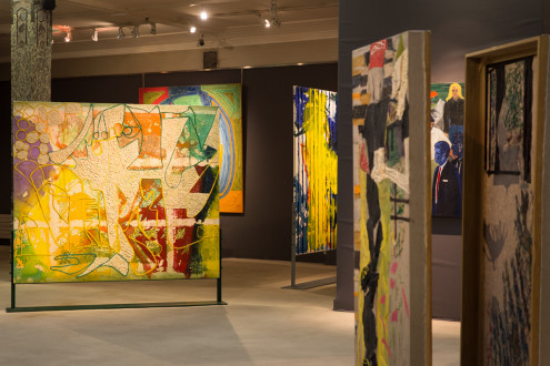 Dona Nelson – Days, Textures and Patterns, Tajan Gallery, Paris - Installation view, Tajan Gallery, Paris.