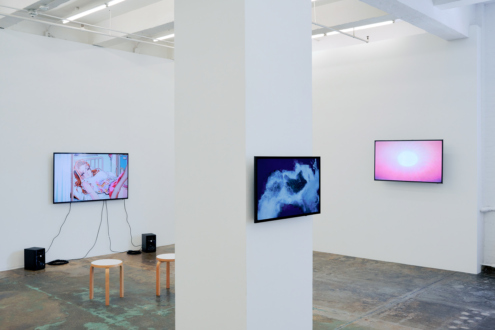 From Net Art to Post-Internet - Installation view, west and north walls. Photography by Phillip Reed.