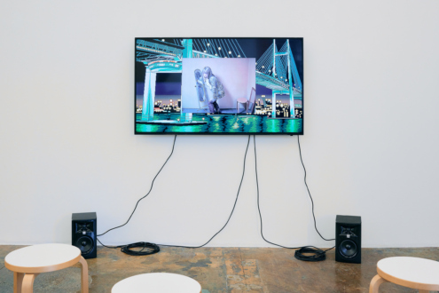 From Net Art to Post-Internet - Installation view of Jon Rafman, <i data-eio=