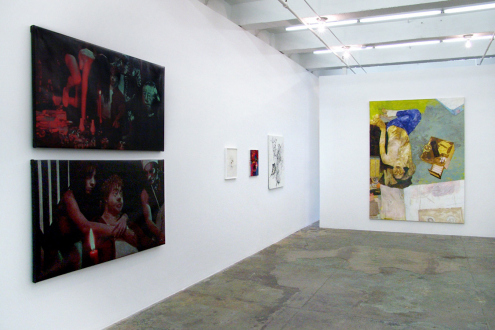 Paint as Figure – Kohei Akiba, Jonathan Delachaux, Jennifer Packer, Schandra Singh, Zheng Wei - Thomas Erben Gallery