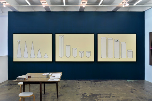 Beautiful Numbers - installation view, east wall.