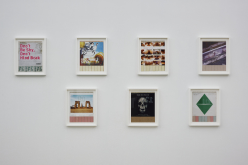 Works on Paper 2003 – Present - Installation view, north wall.
