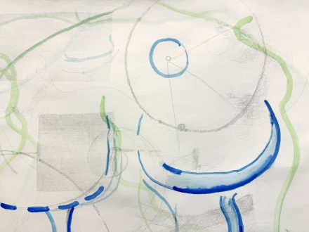 Róza El-Hassan
<i>Untitled</i>, 2025
<span style="font-size: 0.85em;">(Detail)</span>