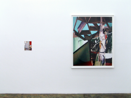 <i>Chrysalis</i>, 2013. C-print, diptych, 8 x 10 and 50 x 40 in respectively, edition of 5 (+2 AP).