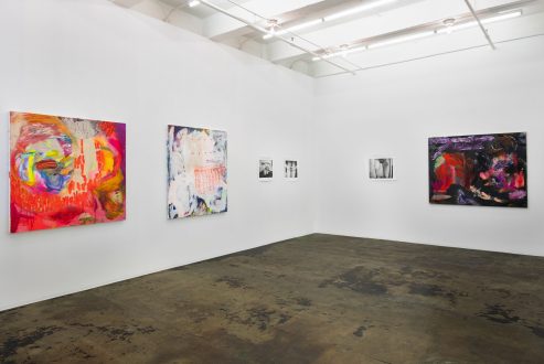 Hannah Beerman and Olivia Reavey: New Works - Installation view, southeast corner. (photo credit: Ethan Barrett)