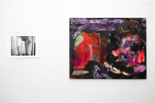 Hannah Beerman and Olivia Reavey: New Works - Installation view, south wall. (photo credit: Ethan Barrett)