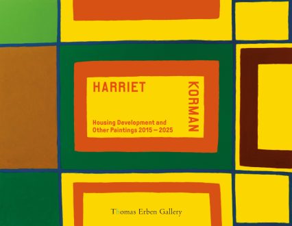 Harriet Korman, <i>Housing Development and Other Paintings</i>, 2025 catalog. See flipbook below. Designer: Anna Wesek, Buchtypo