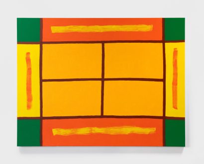 <i>Untitled</i>, 2023. Oil on canvas, 48 x 52 inches.