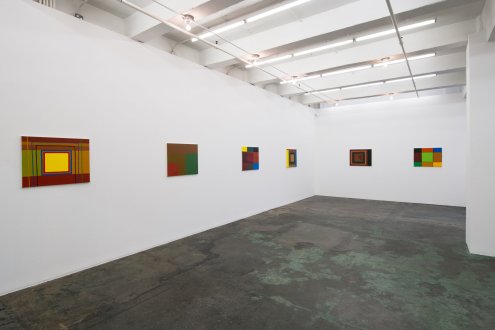 Installation view of <i>Portraits of Squares</i> 2024. Photo credit: Ferndando Sandoval (March Waters)
