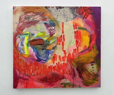 Hannah Beerman, <i>Trust</i>, 2025. 48 x 52 in.