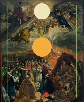 Stefan Sagmeister, <i>Heaven and Hell</i> 2025. 49 x 40.5 in.