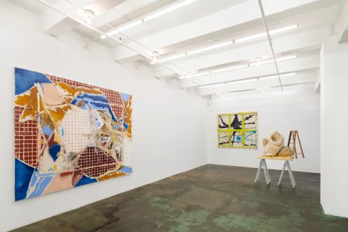 New Works - Installation view from gallery entrance (photo credit: Fernando Sandoval/MW).