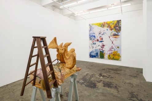 New Works - Installation view, facing south. (photo credit: Fernando Sandoval/MW).