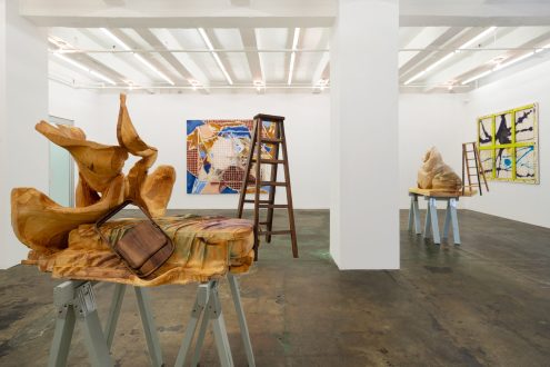 New Works - Installation view, west wall. (photo credit: Fernando Sandoval/MW).