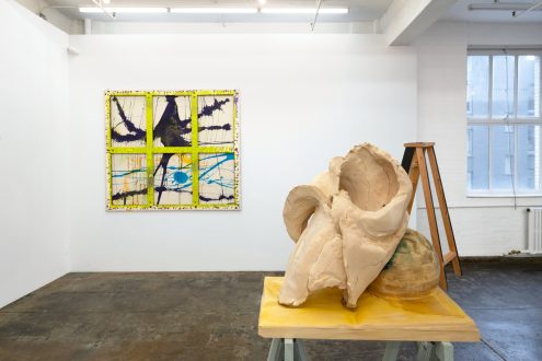 New Works - Installation view, facing north. (photo credit: Fernando Sandoval/MW).